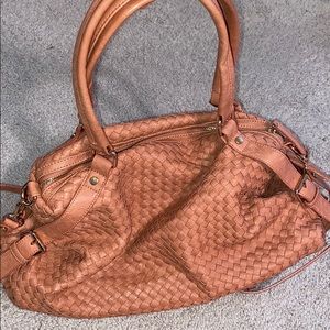 light mauve large purse